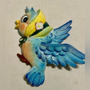 Vintage Lefton Bluebird Wall Packet/Plague 
Excellent Collection